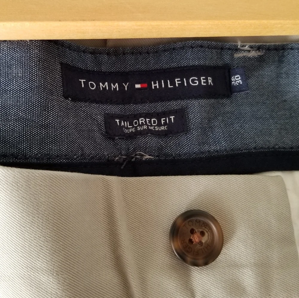 Tommy Hilfiger Mens Pants Gray Size 36/30 - Picture 5 of 9